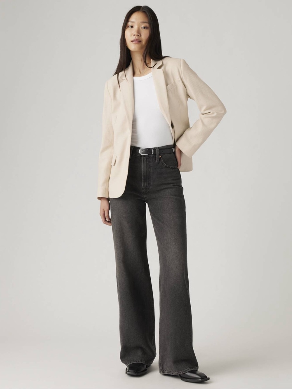 Levi’s Ribcage Wide Leg Jeans 28x34